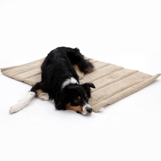Imitatiebont Deken Hondendeken Grijs-Beige 120x150 Cm - Knuffelig En Warm