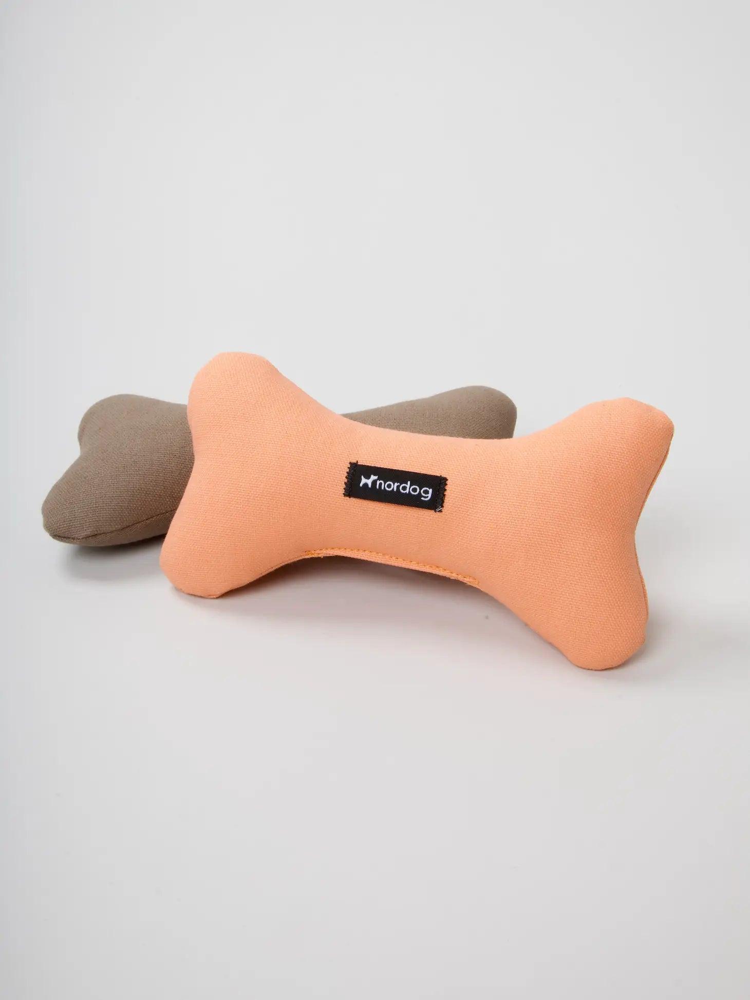 Hondenspeeltjes Soft Dog Bone - Oranje - By Salu - Nordog