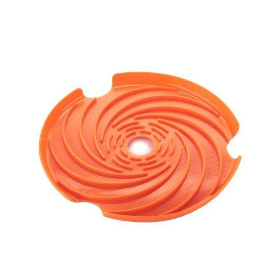 SPIN Interactive Feeder Lick honden frisbee - oranje - By Salu